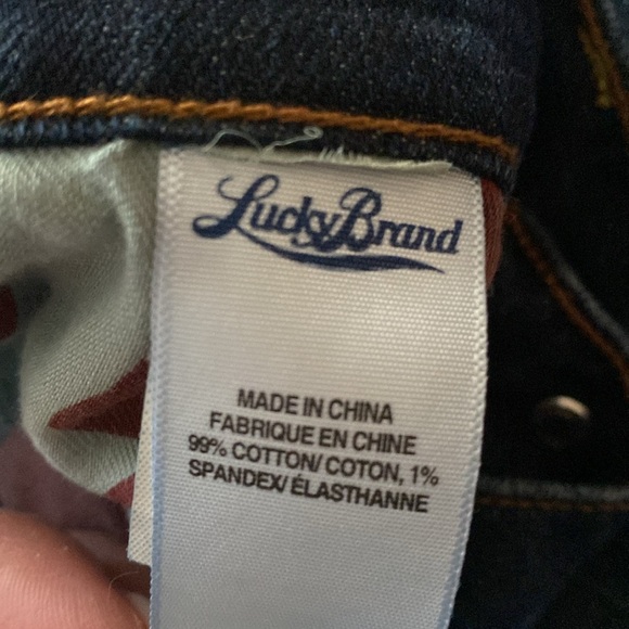 LUCKY BRAND Size 6/28 Distressed Denim Sofia Boot Cut Jeans NEW - Picture 10 of 11